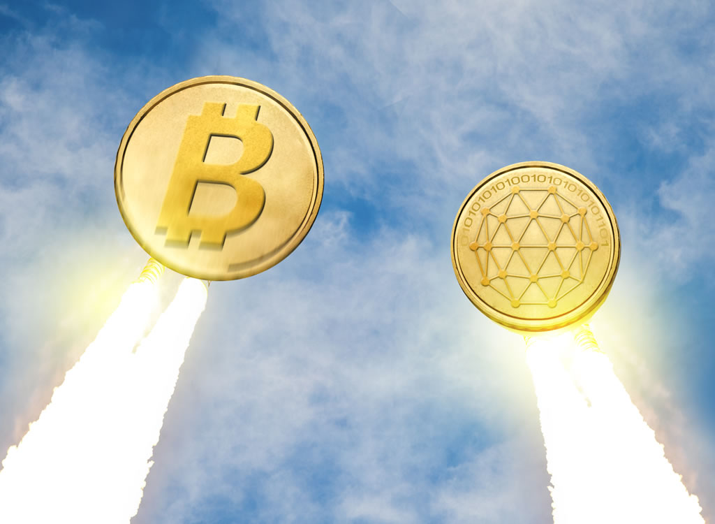 qtum(クアンタム)が上昇するイメージ