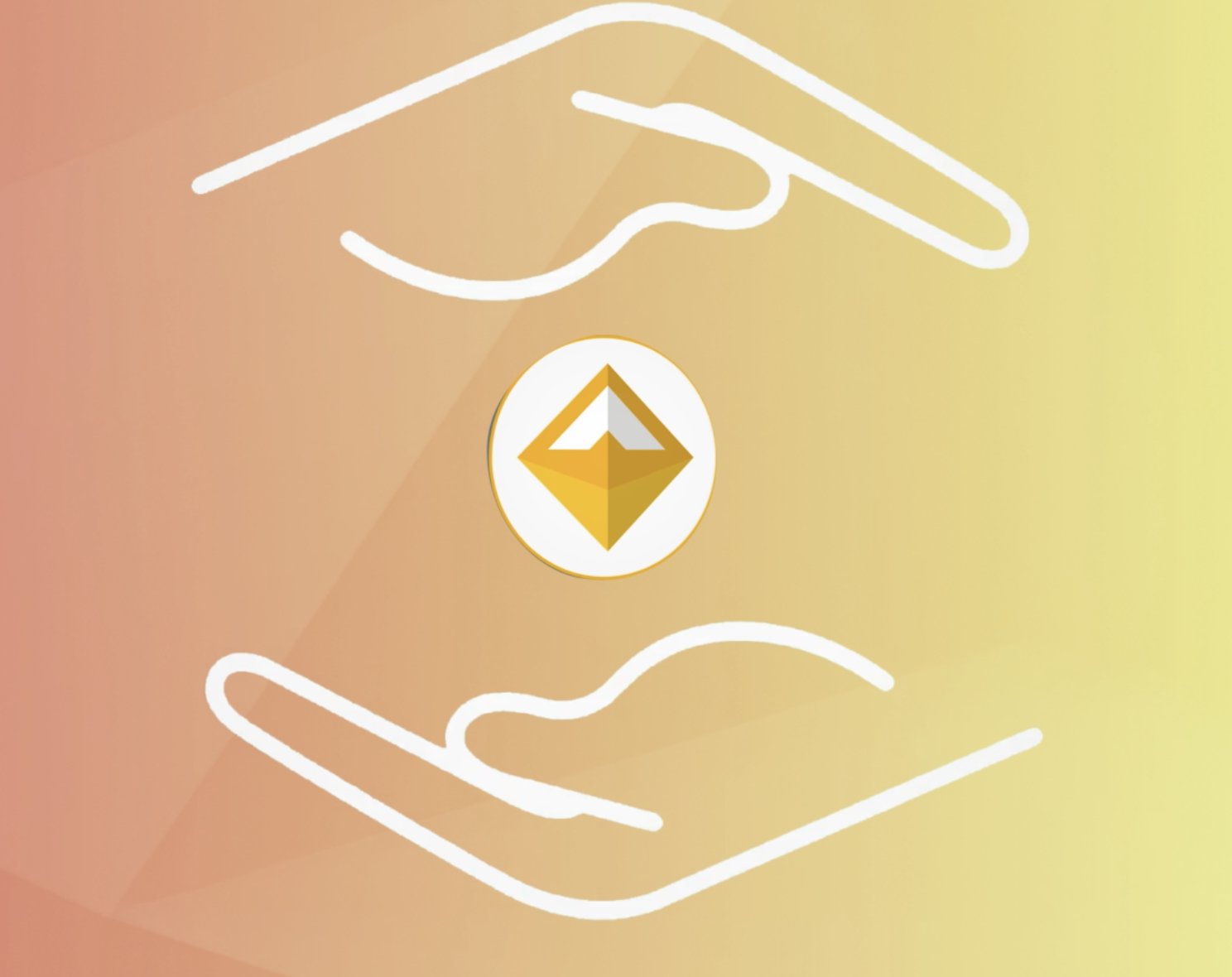 Daiトークンを包む手